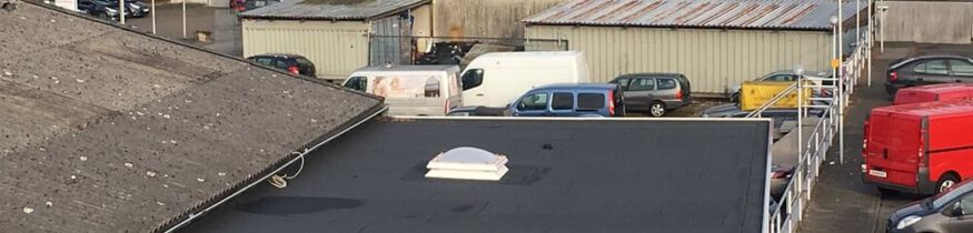 Flachdach mit Wärmedämmung