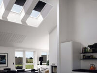 Drei Velux Dachfenster